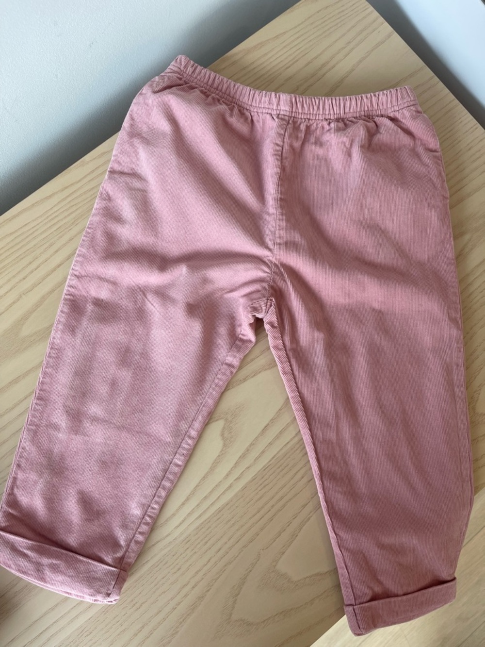 Ralph Lauren Dusty Pink Corduroy Pull-On Pants